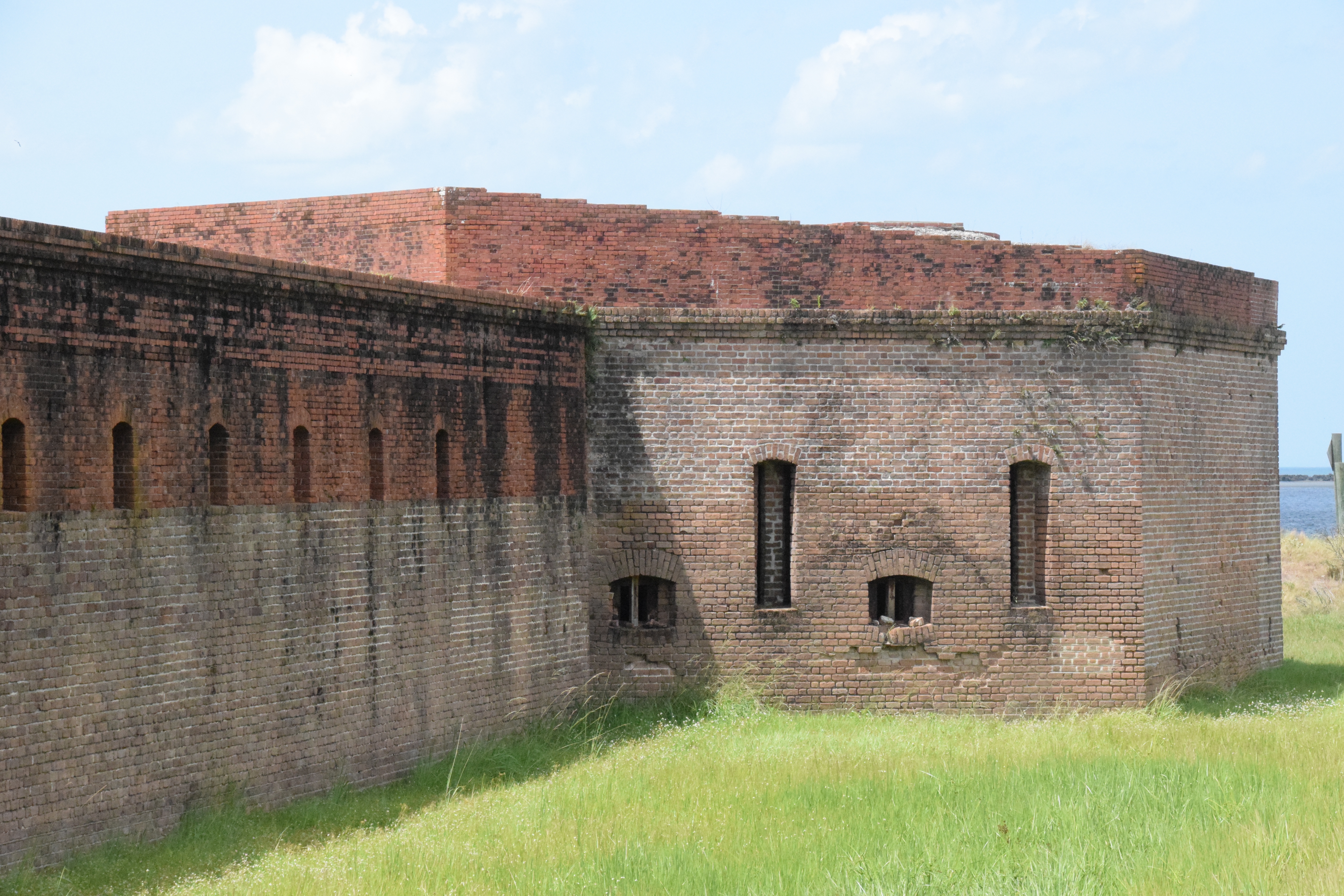 Fort Clinch brick walls
